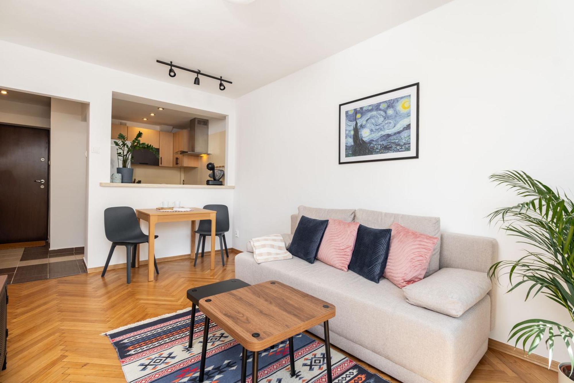 Appartement Przytulne Mieszkanko Z Balkonem I Parkingiem W Sercu Pragi Poludnie