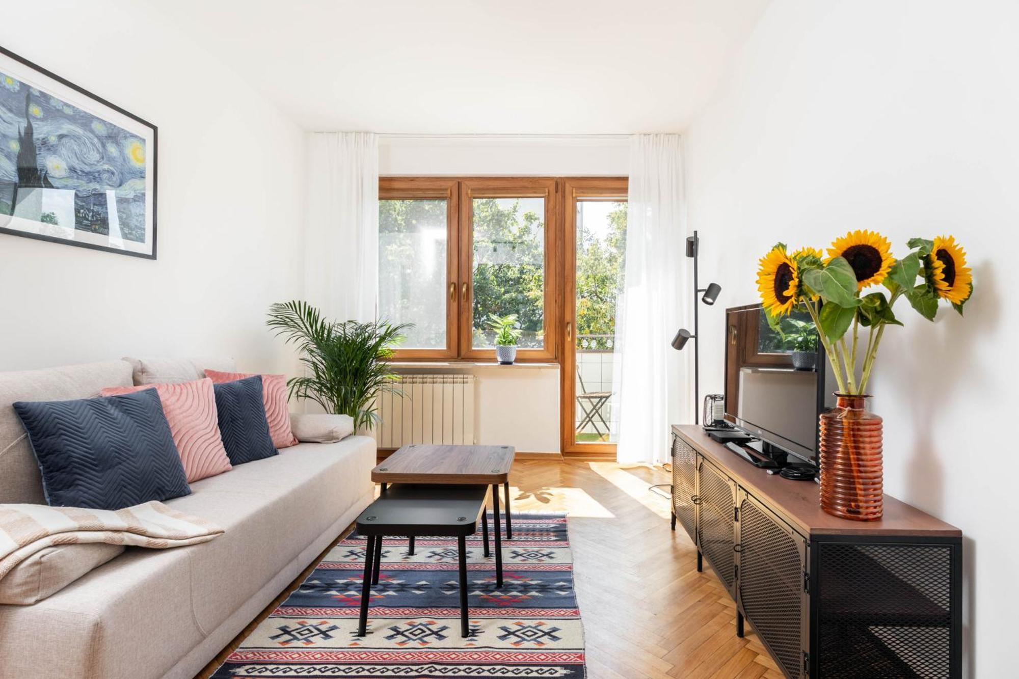 Appartement Przytulne Mieszkanko Z Balkonem I Parkingiem W Sercu Pragi Poludnie Warschau